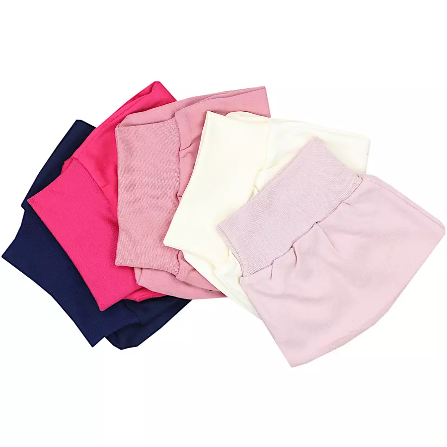 TupTam Baby Hose mit Fuß 5er Pack ecru