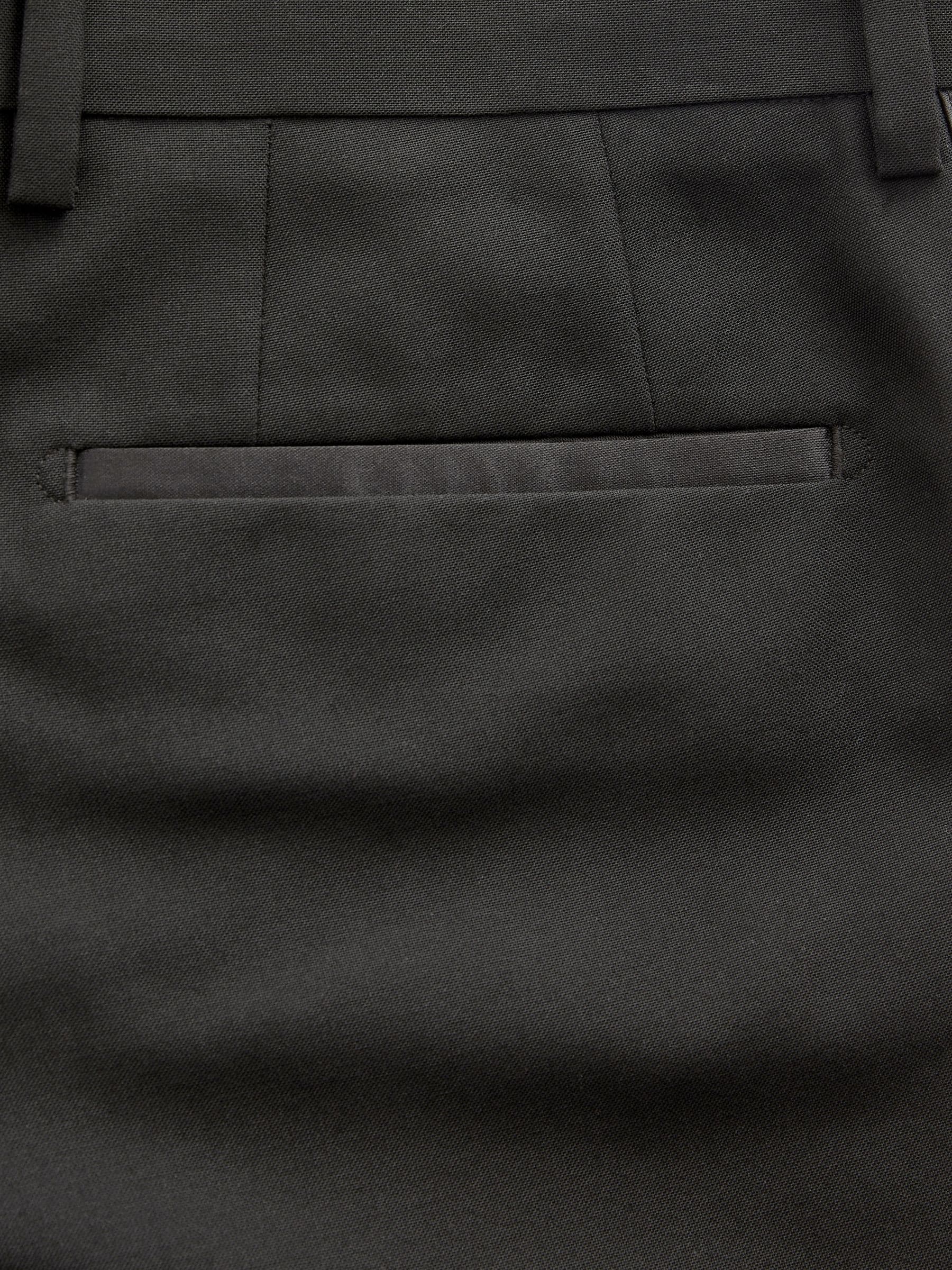 Zwart - Skinny-fit smoking: pantalon