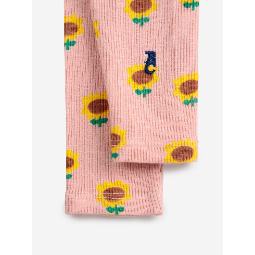 Køb Bobo Choses Lys Pink Sunflower All Over Leggings