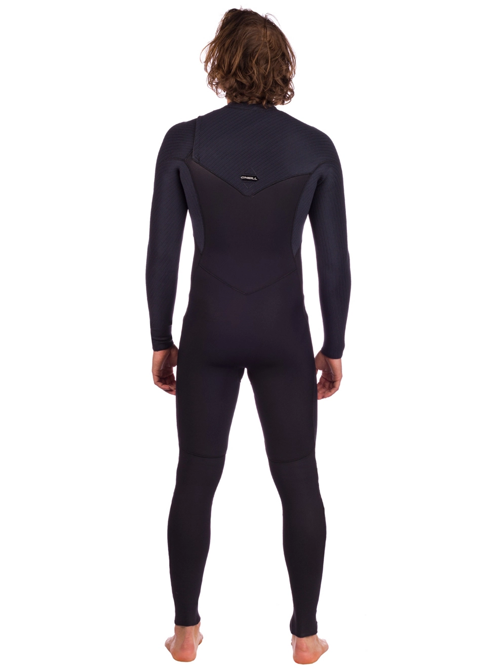 O'Neill Hyperfreak 4/3mm+ Chest Zip Full Wetsuit black/black