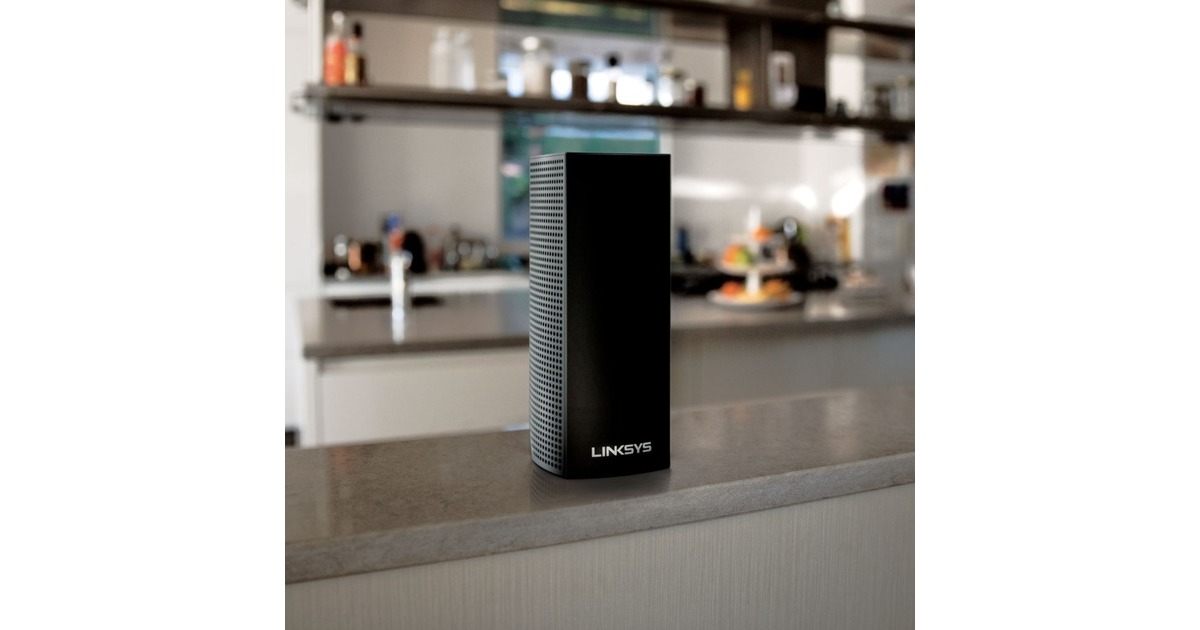 LinksysVELOP Triple Pack mesh router  (Zwart)