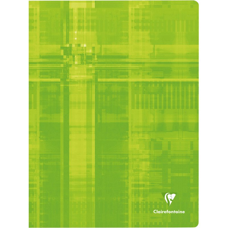 Cahier piqué Clairefontaine Metric A4+ 24 x 32 cm petits carreaux 96 pages