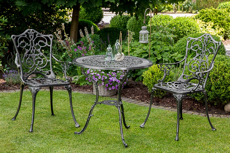 MERXX Gartensessel »Lugano« 1 Stk. tlg. Aluminium, graphit