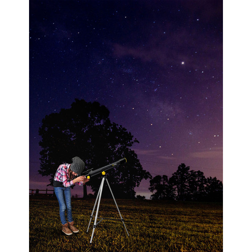 Telescópio astronômico refrator National Geographic 50/600 Az