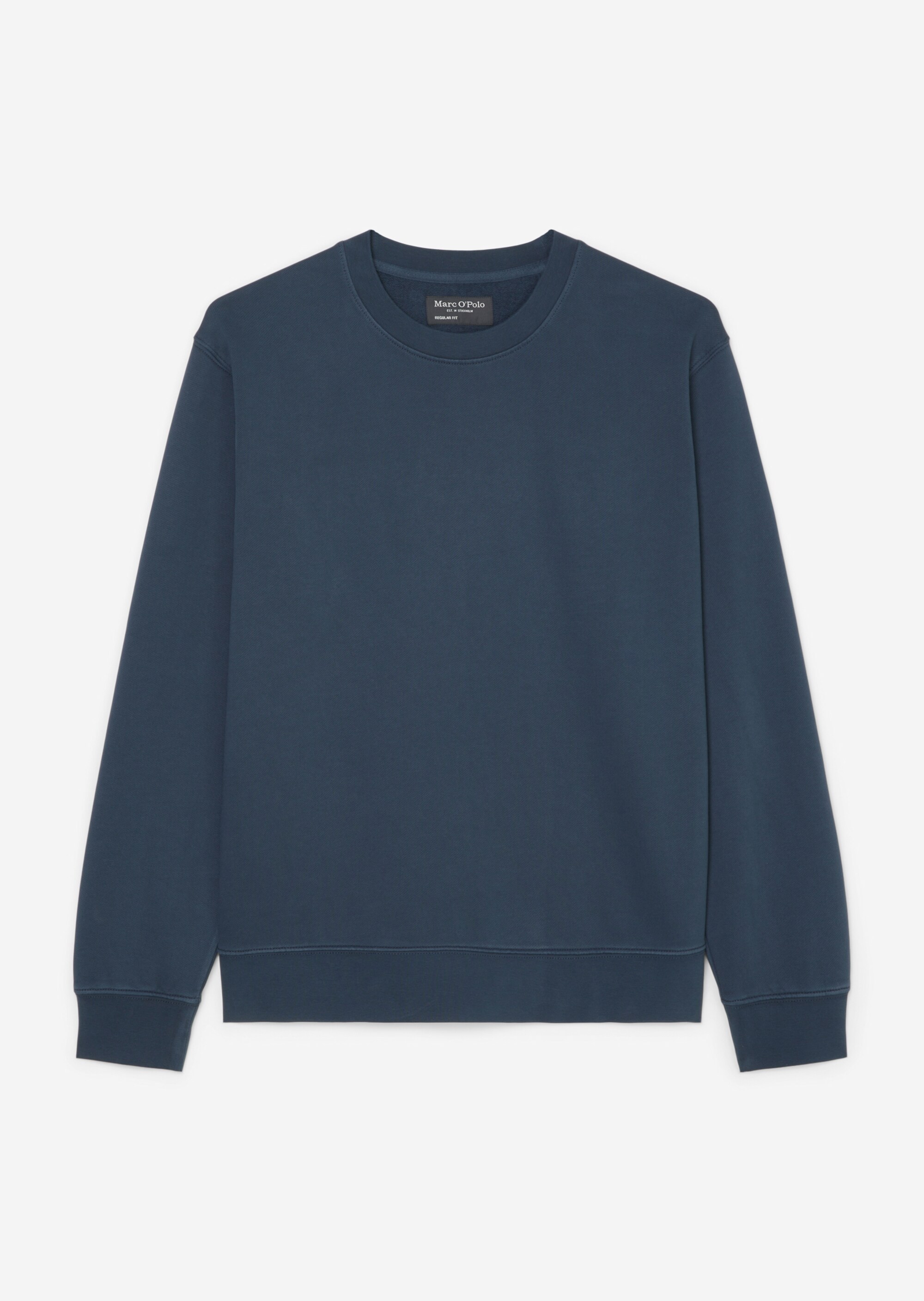 Sweatshirt regular mit rückseitiger Logo-Stickerei