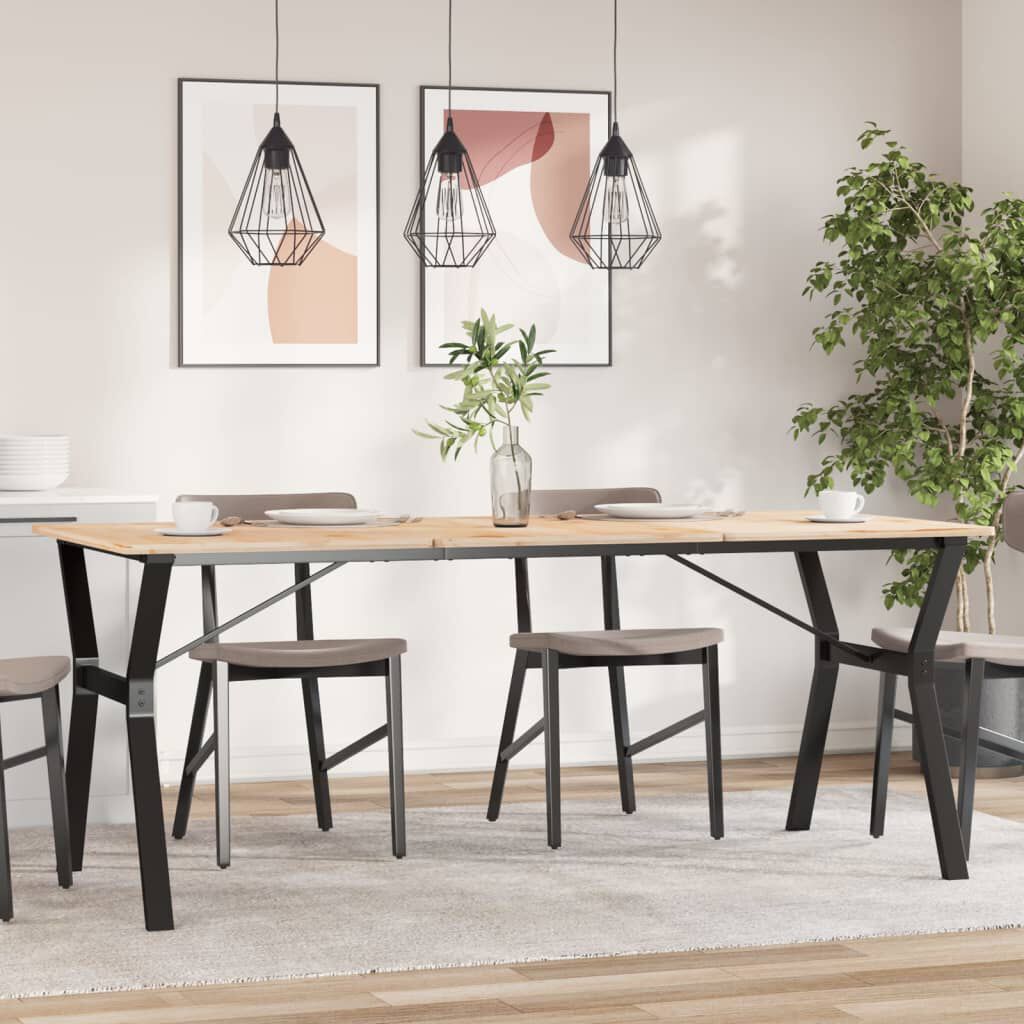 vidaXL Y-vormige tafelpoten 180x80x73 cm staal