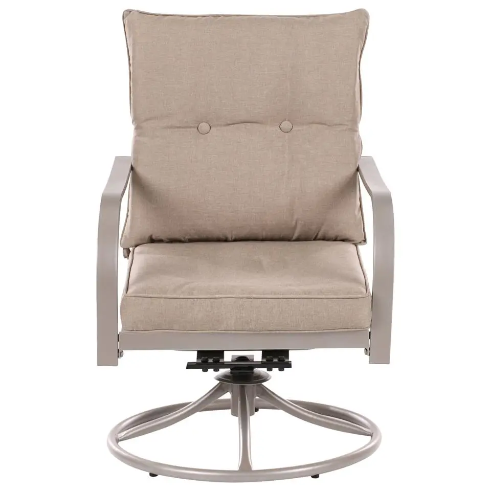 MESTRINO - Loungeset 4-zits - Beige - Staal