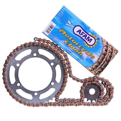 Kit chaine AFAM #520 Type Alu