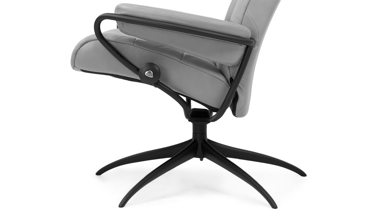 Relaxfauteuil  London LowBack met hoofdsteun  | StresslessB80 x D75 x H98 cm