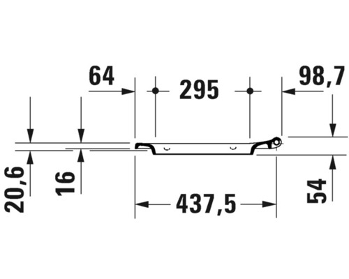 DURAVIT Viu toiletzitting met softclose-mechanisme, wit 21190000