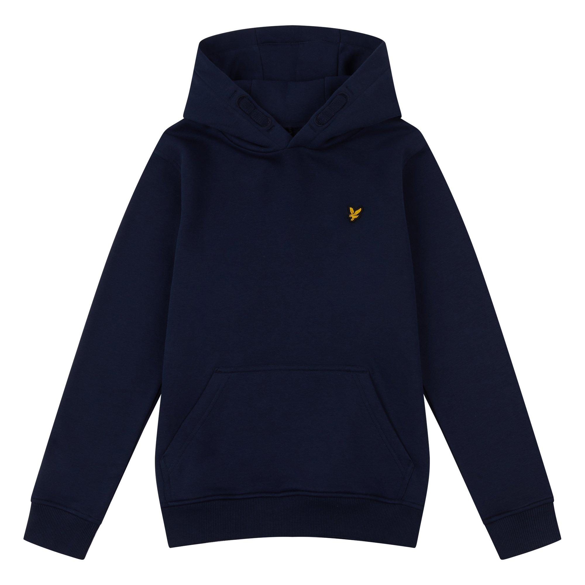 Lyle and Scott Logo Fleece Hoodie Juniors