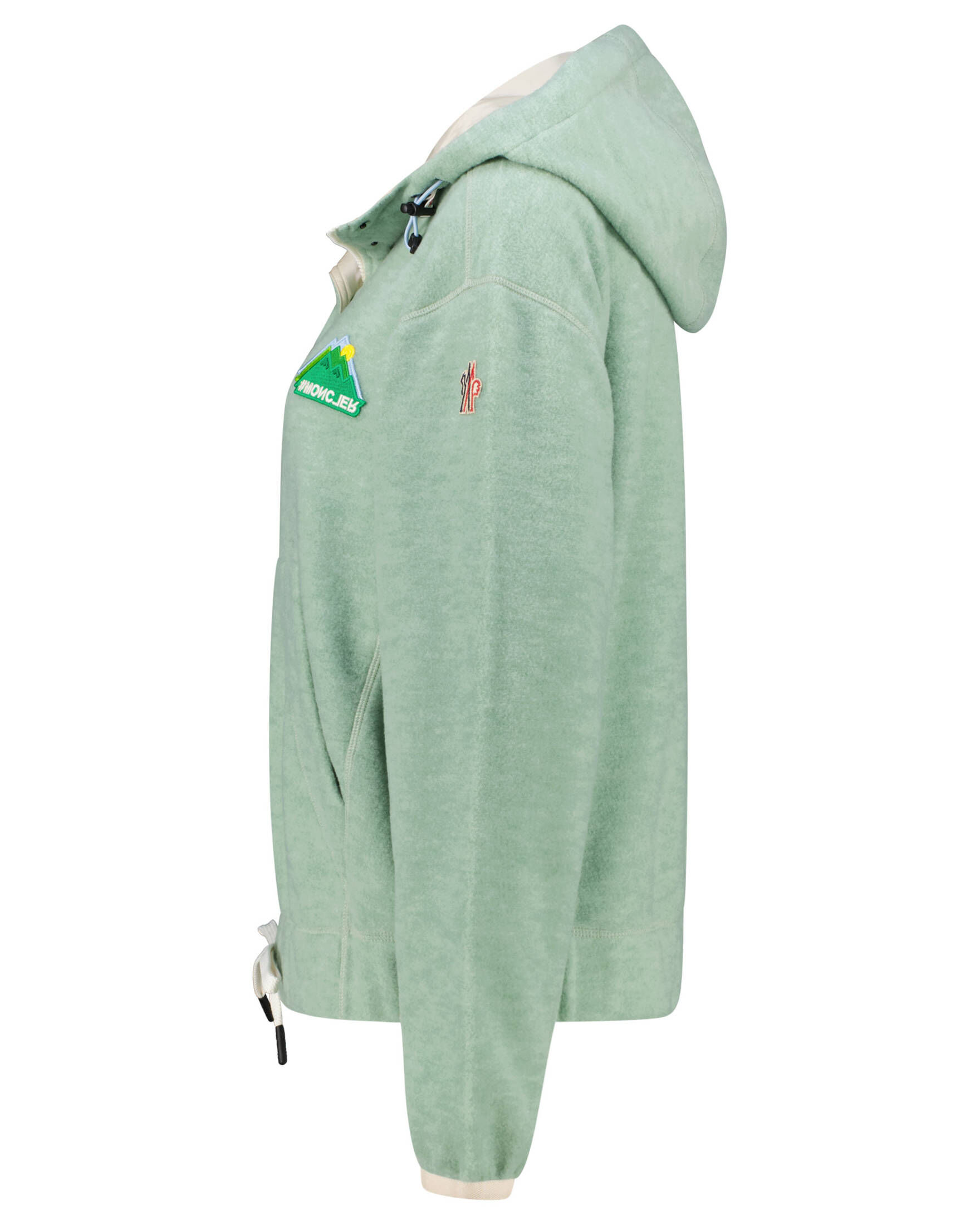Moncler Grenoble| Damen Fleece-Hoodie mit Wolle