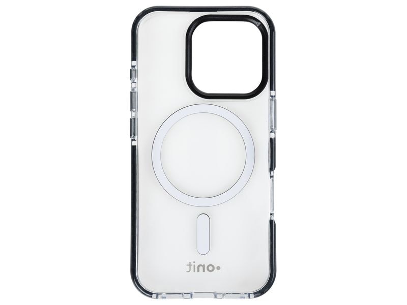 onit Back Cover Armorix iPhone 16 Pro Schwarz transparent MagSafe-kompatible Schutzhülle, fallgeprüft nach MIL-STD-810H