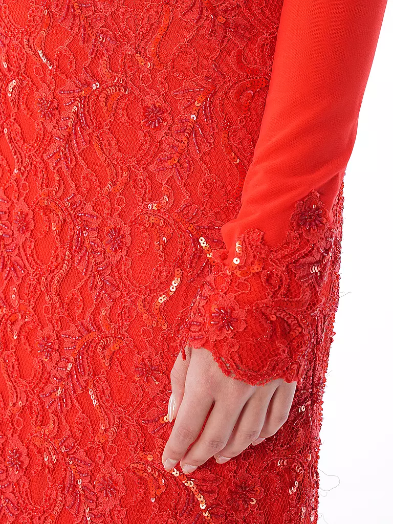 CLAUS TYLER Abendkleid  rot