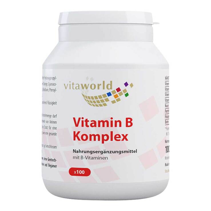 Vitamin B Komplex Kapseln, 100 St