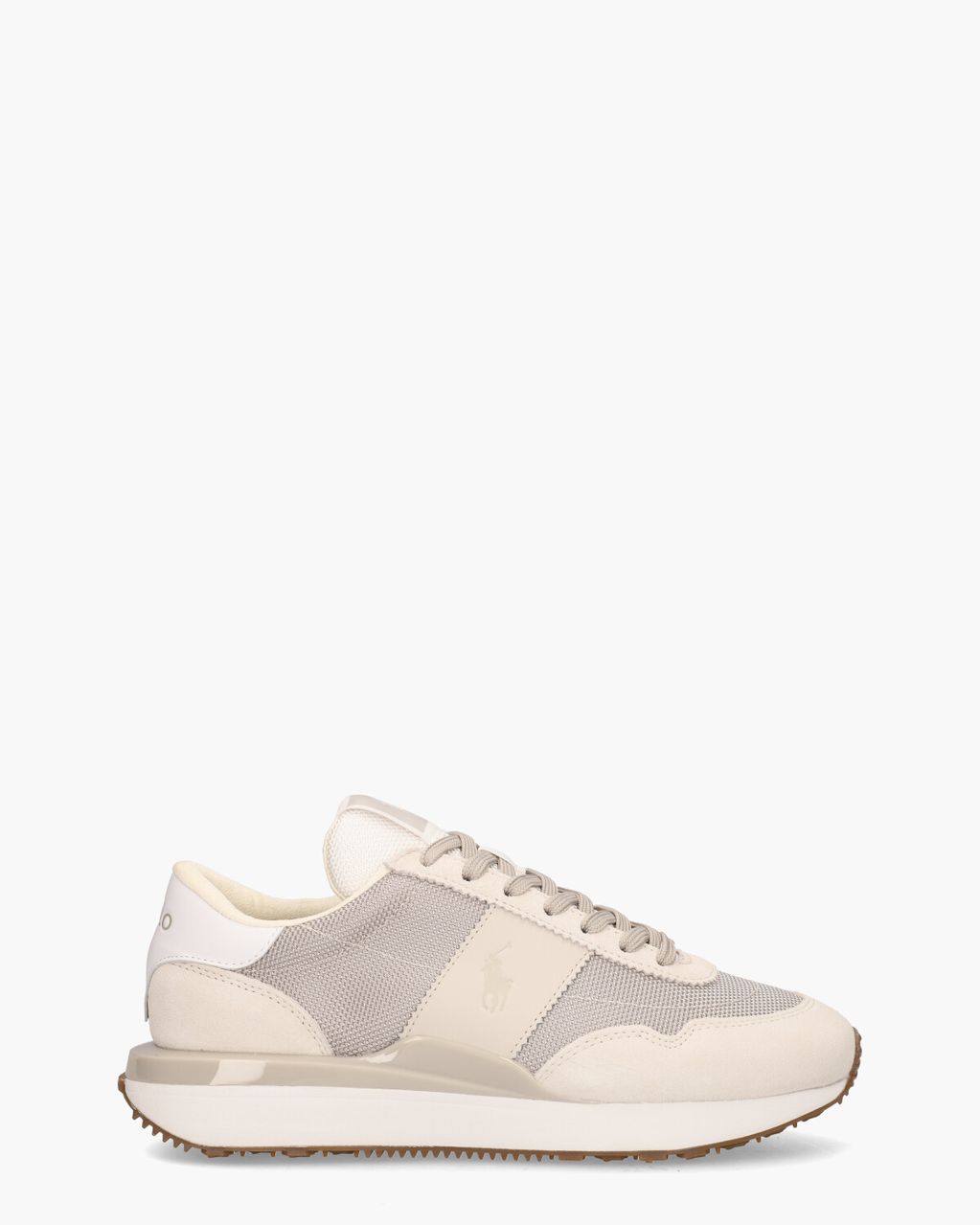 Polo Ralph Lauren Train 89 Beige/Grijs Herensneakers