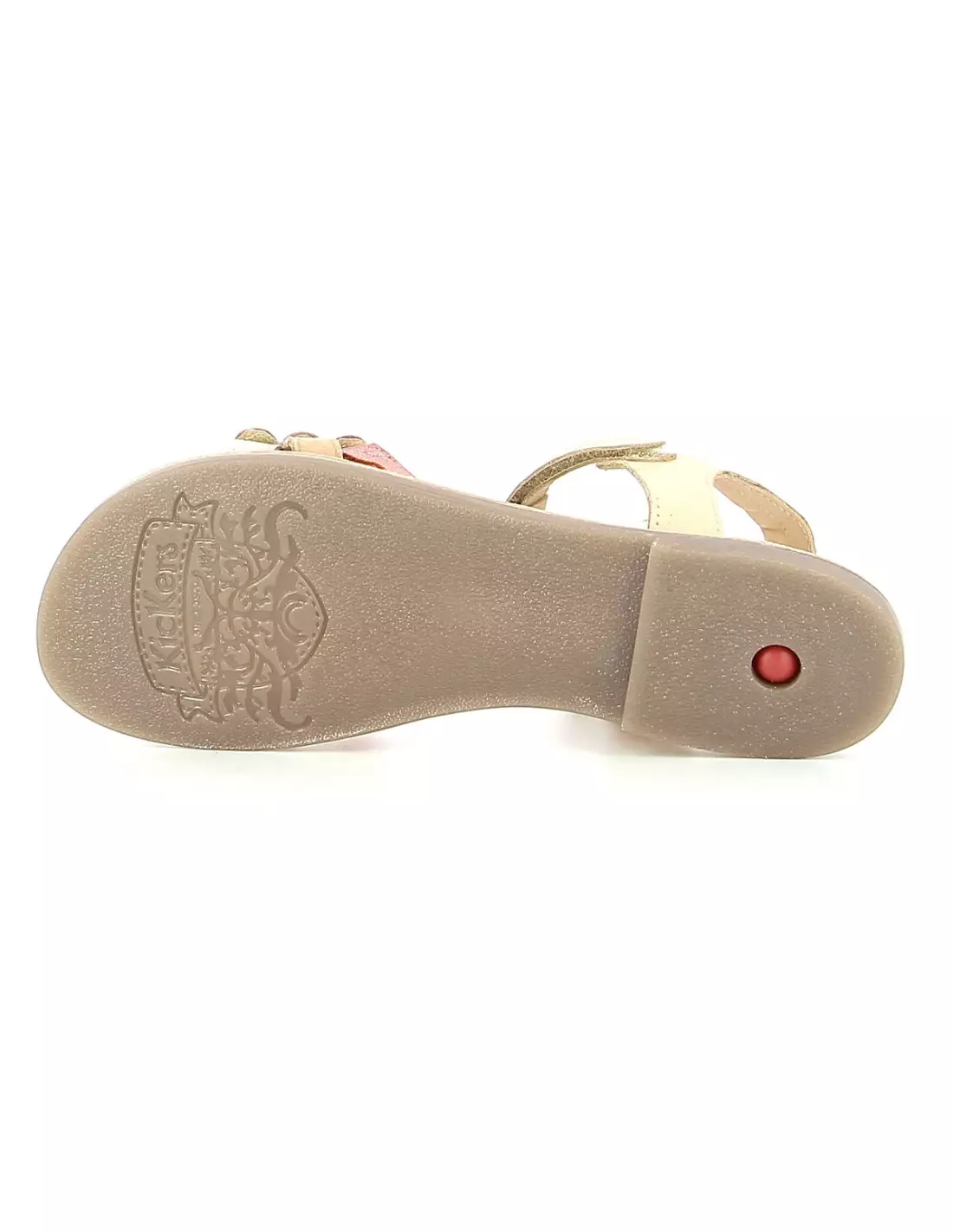 KICKERS DIAMANTO - Sandales & nu-pieds Rosecorailmetallisé