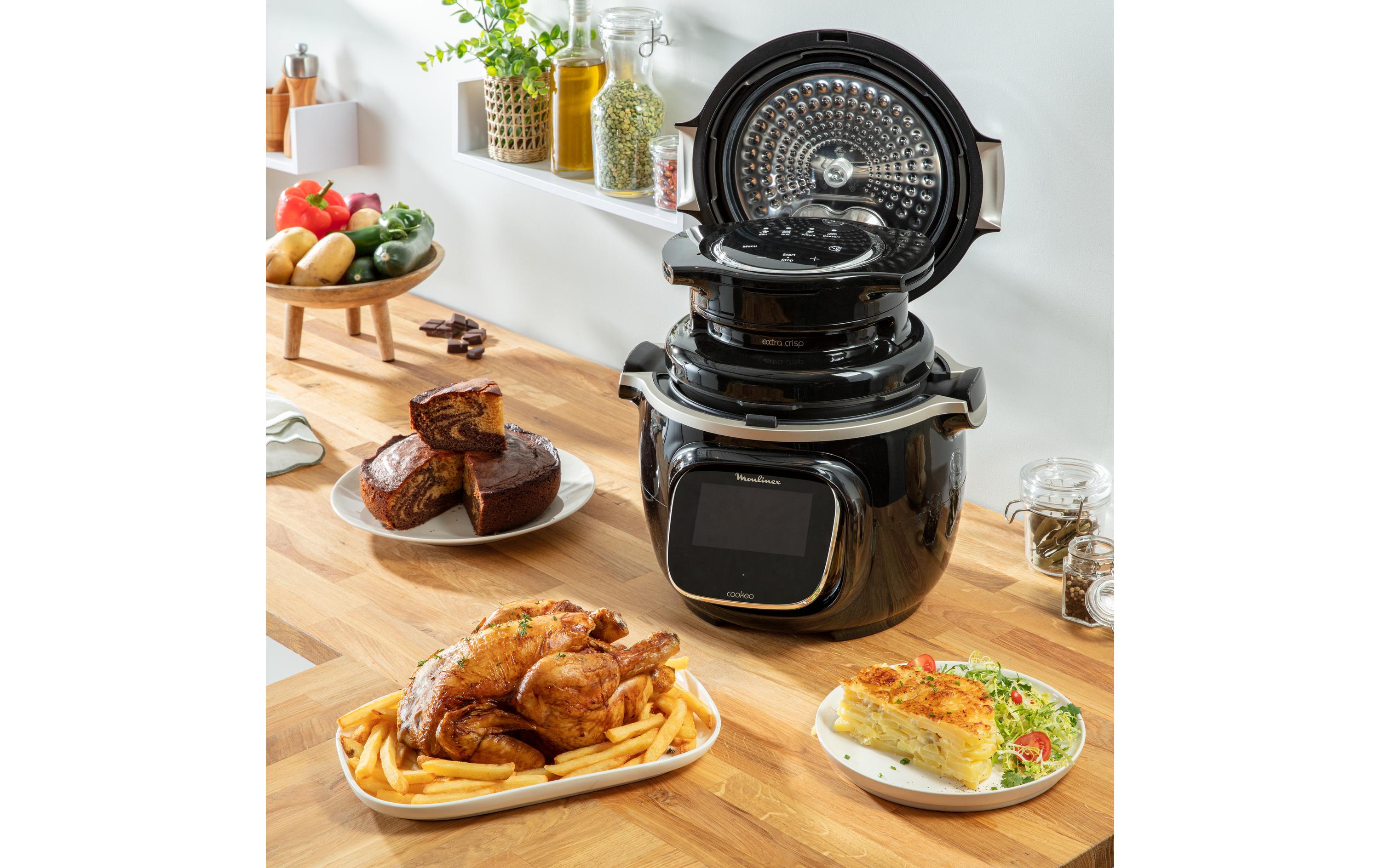 Extra Crisp EZ1508,Aufsatz für den Cookeo Multikocher