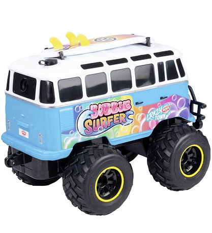 Dickie Toys Fjernstyret Bil - RC Volkswagen T1 BubBlå Bus