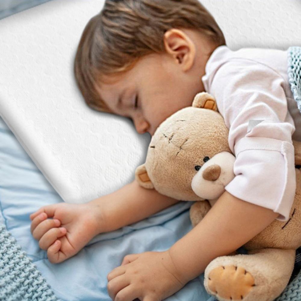 INPHYSIO Atmungsaktives Kinderkissen, Bambusgewebe
