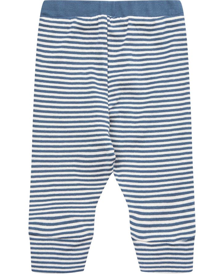 Magasin du Nord Collection Petit baby pants - Organic Dark denim / star white stripe