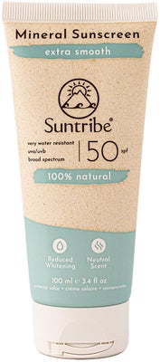 Suntribe Active Natural Mineral Solkrem SPF 50 100 ml