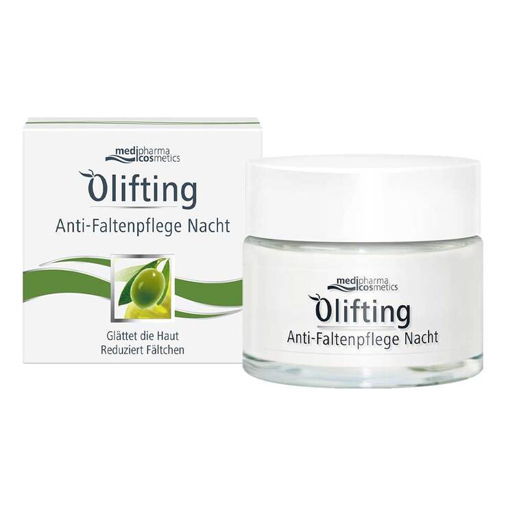 Olivenöl Olifting Anti Faltenpflege Creme Nacht, 50 ml