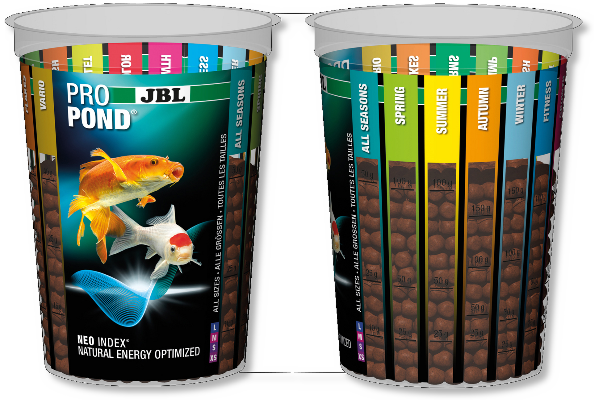 ProPond All Seasons M 1,1kg   Shrimp   GRATIS maatbeker