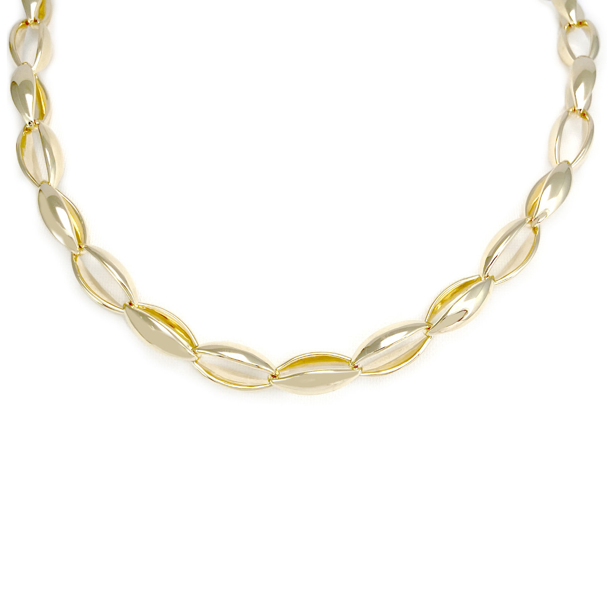 Collier d'occasion or 750 jaune 45 cm
