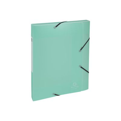 Exacompta Chromaline Pastel - Boîte de classement plastique - dos 25 mm - disponible dans différentes couleurs pastels