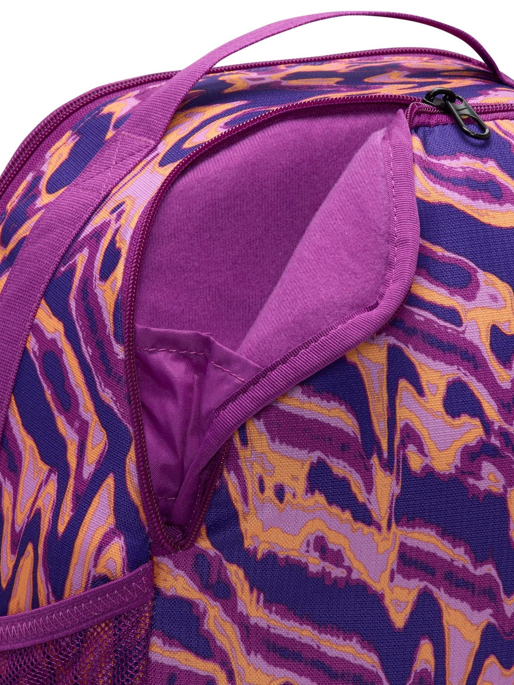 Vet Berry - Nike Brasilia rugzak met all-over print