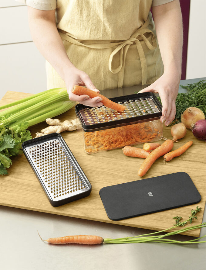 RIG TIG GRATE-IT rivejern med beholder black Black
