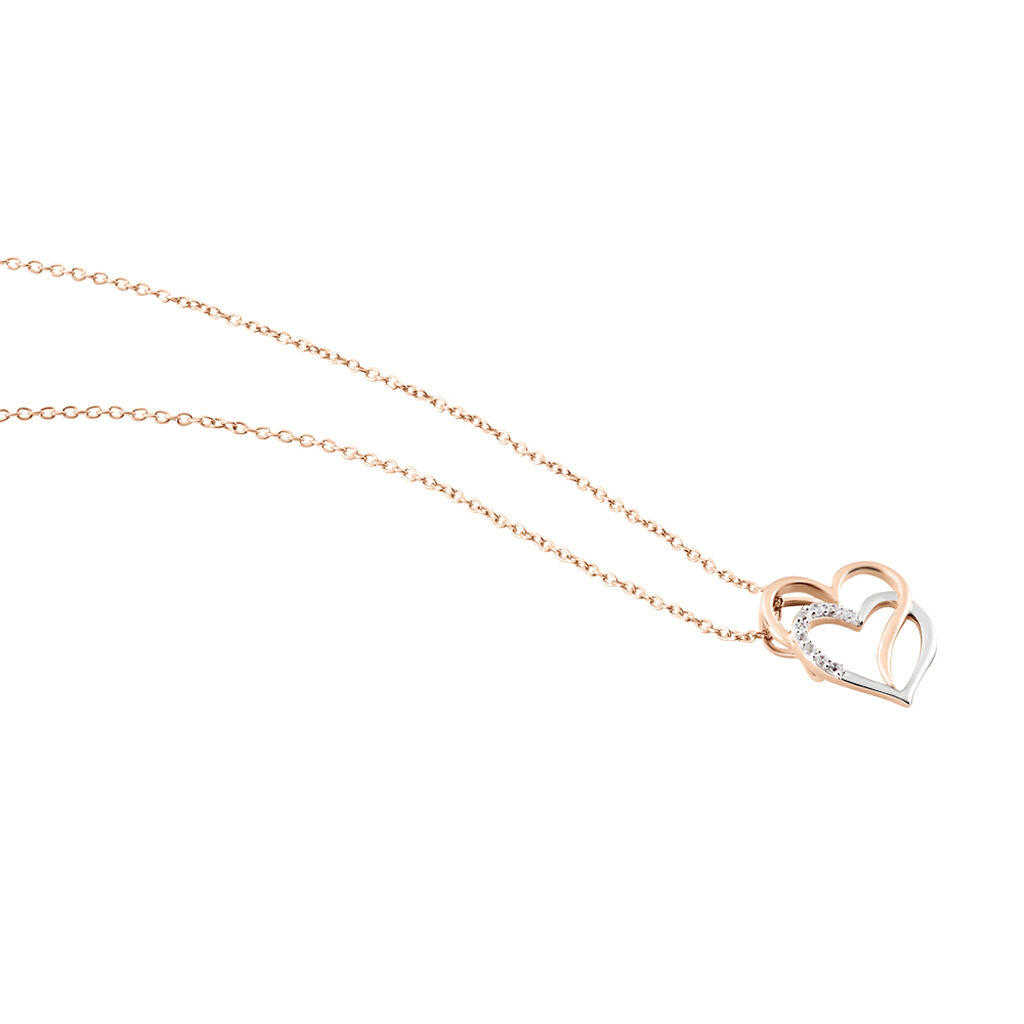 Collier Argent Bicolore Serapis Oxydes De Zirconium