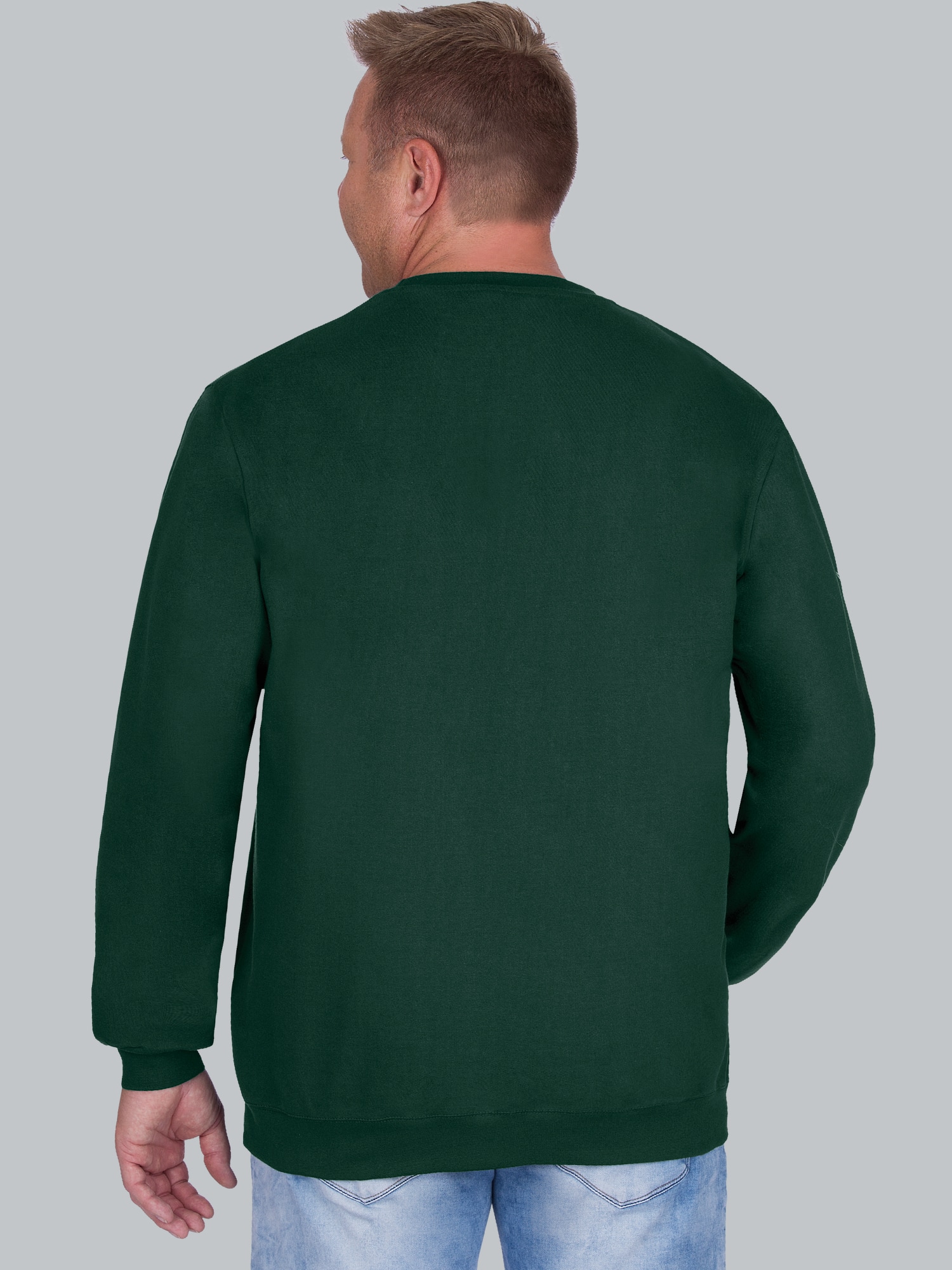 Sweatshirt aus Biobaumwolle Tanne