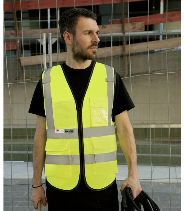 KORNTEX KX228 - Gilet de sécurité zippé