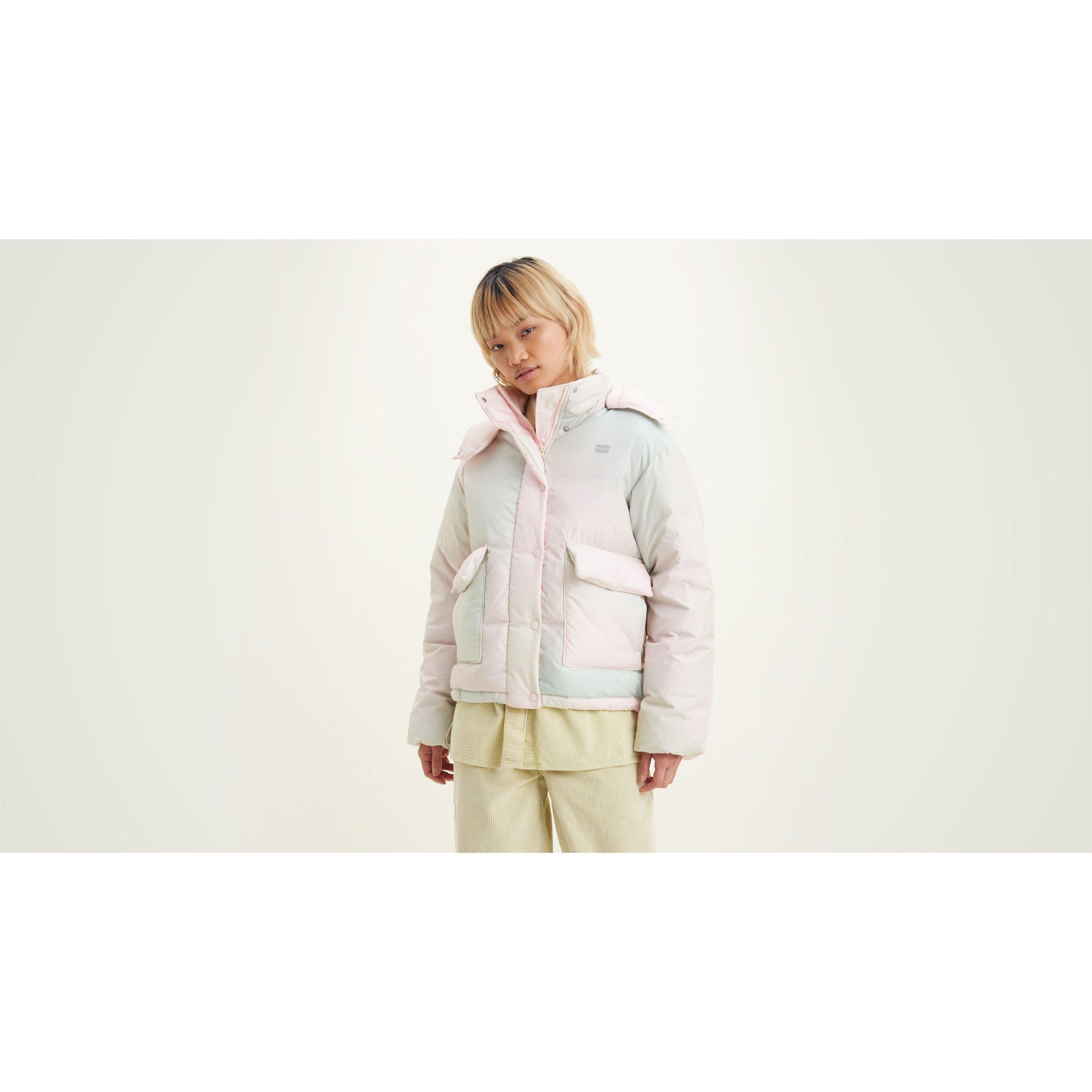 Levis Cropped Down Jacket