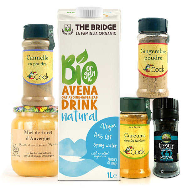 Kit de préparation du lait d'or