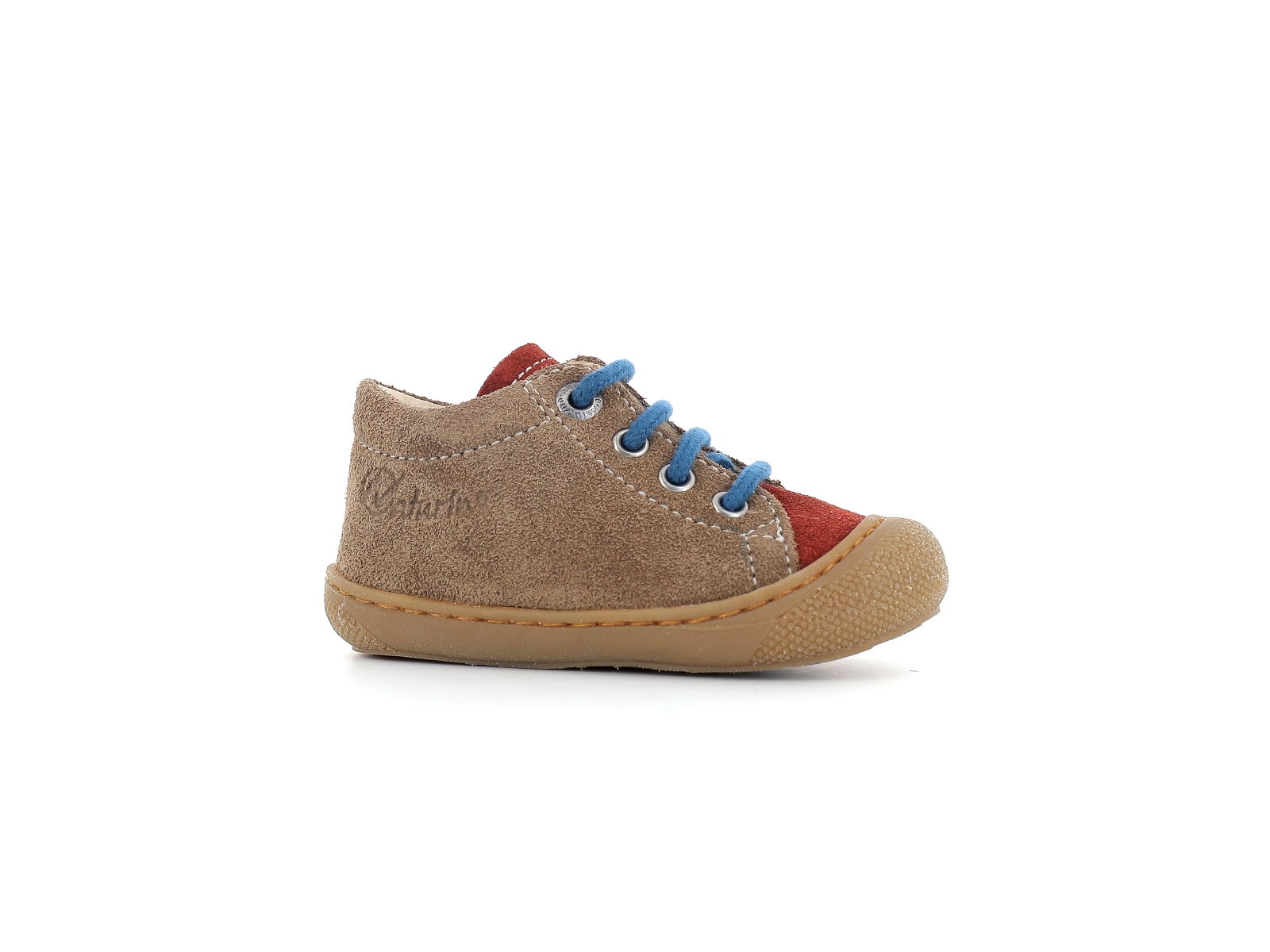 Naturino-COCOON SUEDE Nubuck Marron-Orange