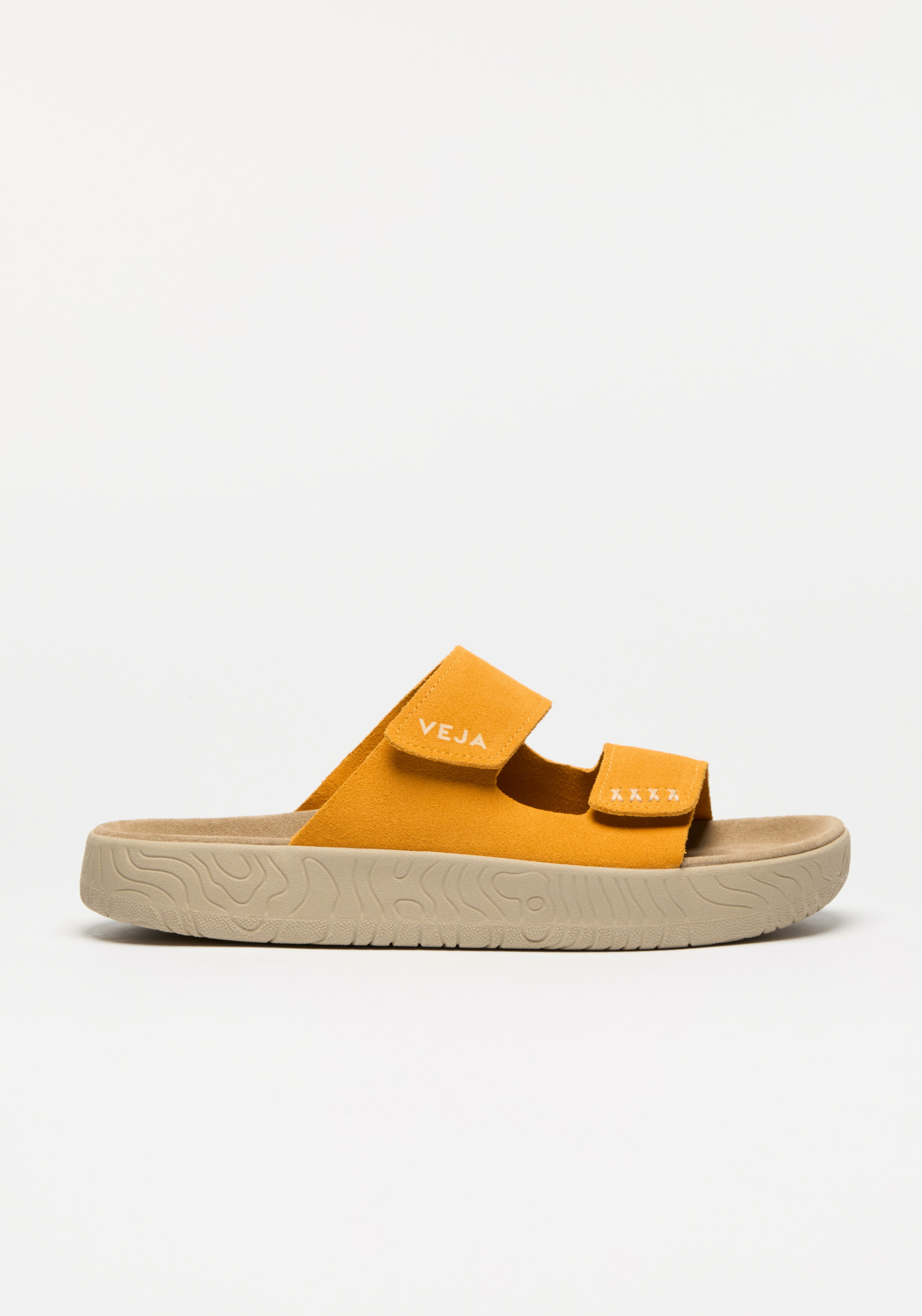 Veja Sandalen Etna Suede Soft Safran Almond Almond