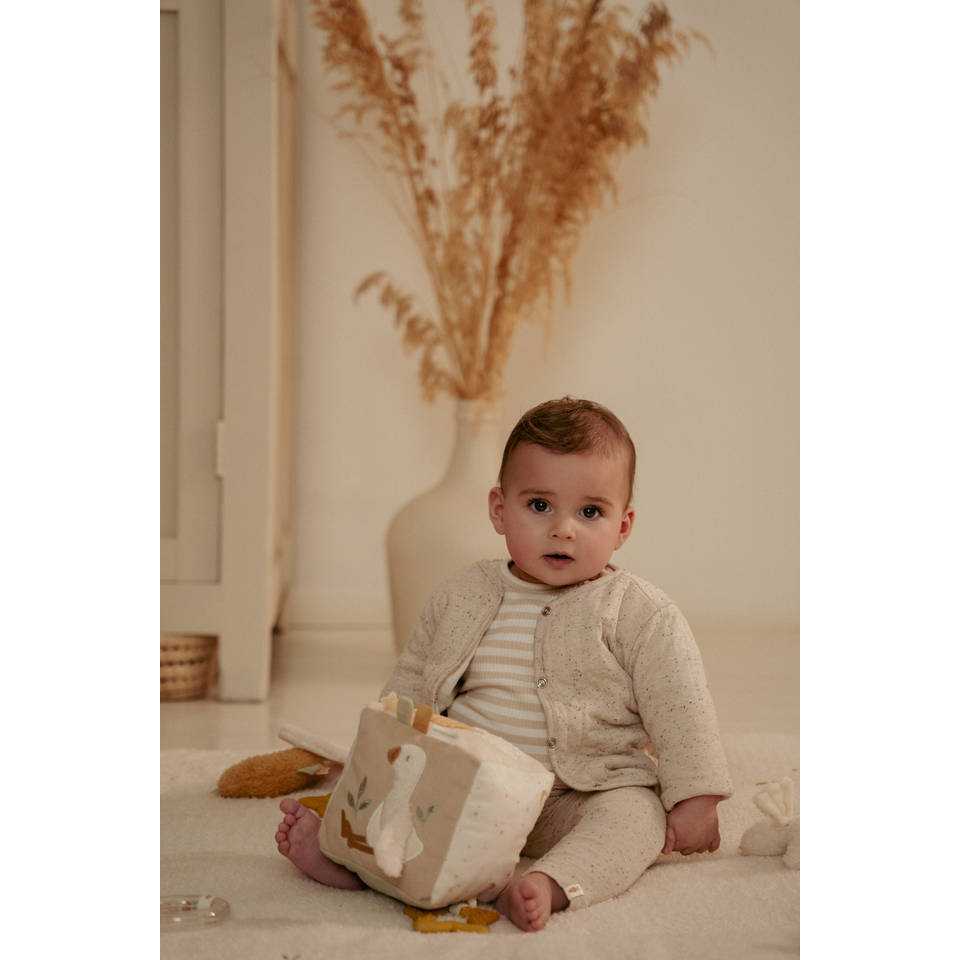 Little Dutch Newborn Naturals zachte activiteitenkubus