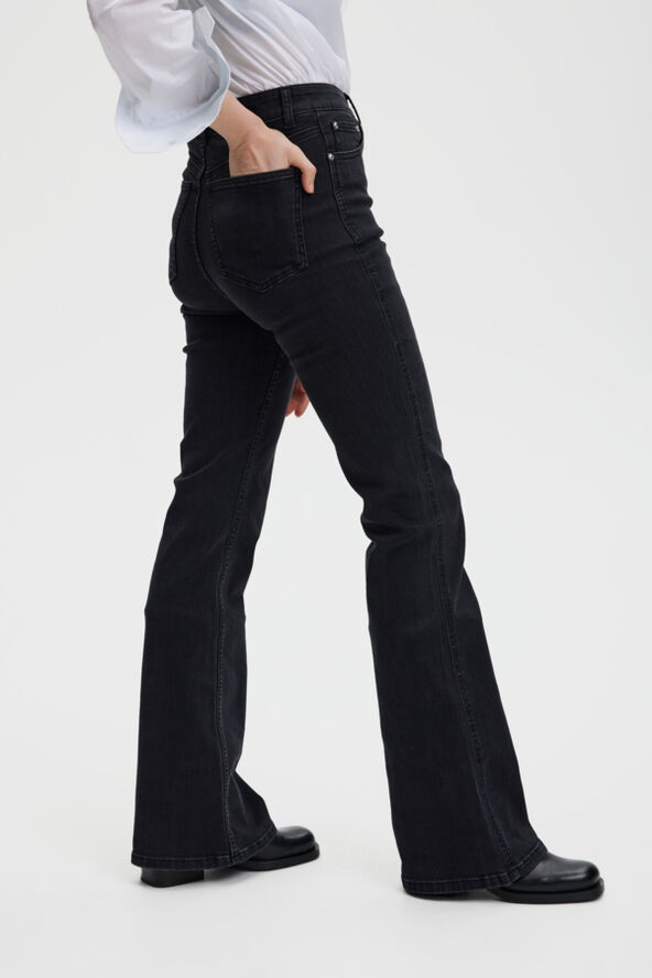 Gestuz EmilindaGZ HW flared jeans NOOS Washed grey