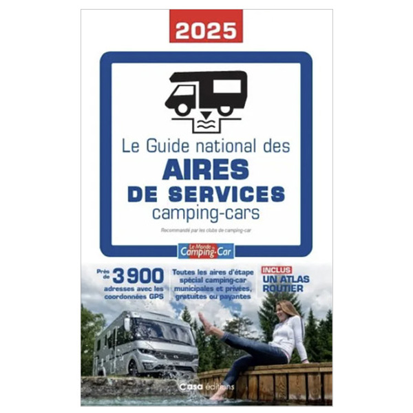 Guide National des aires de services camping-car 2025