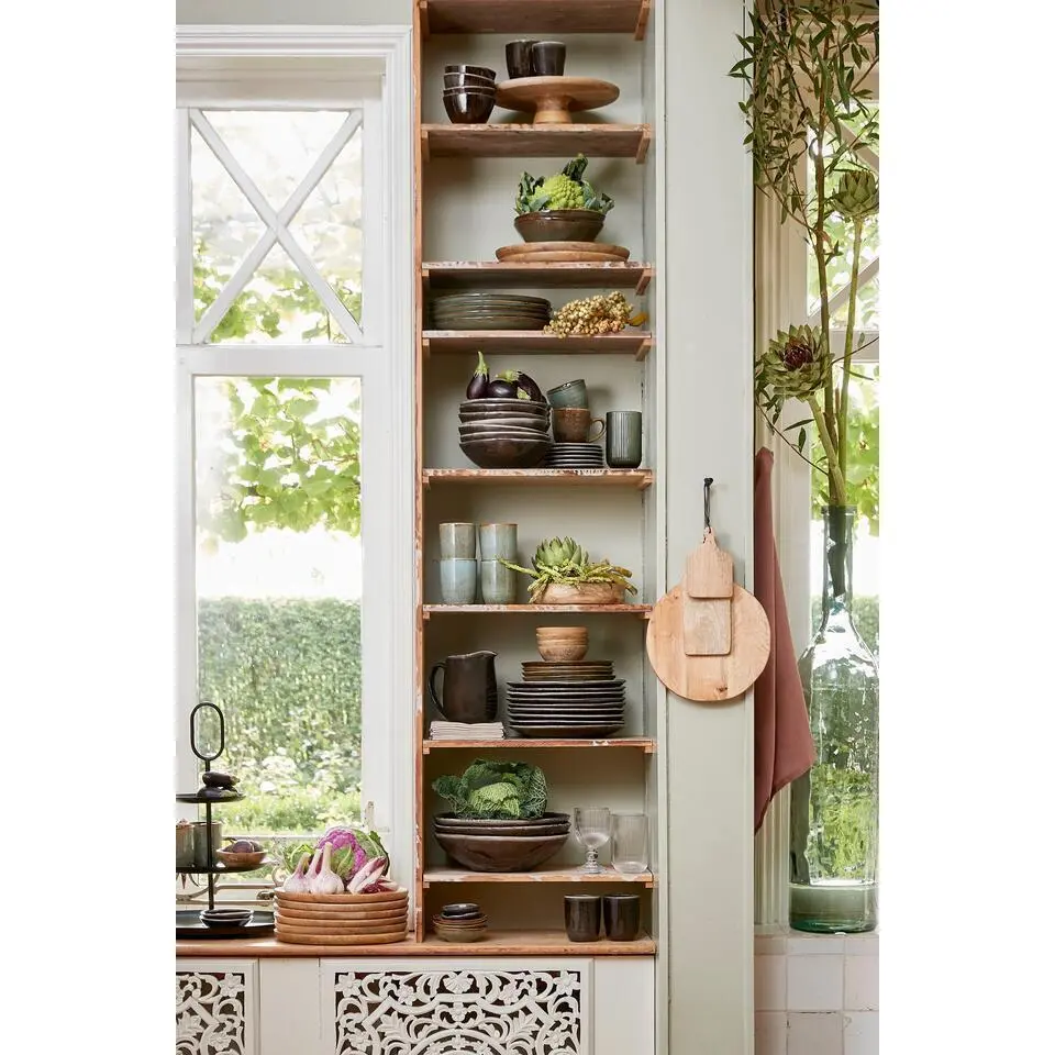 Mica Decorations Duko Bord - Ø40 cm - 100% FSC - Bruin