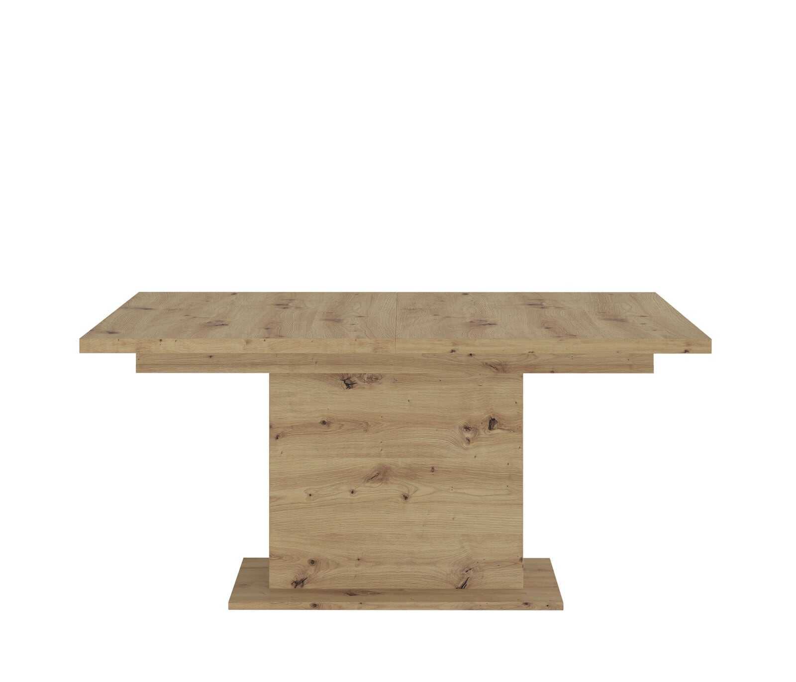 Tisch LUCI, Eiche Artisan, B/H/T ca. 160(200)/76,3/90 cm