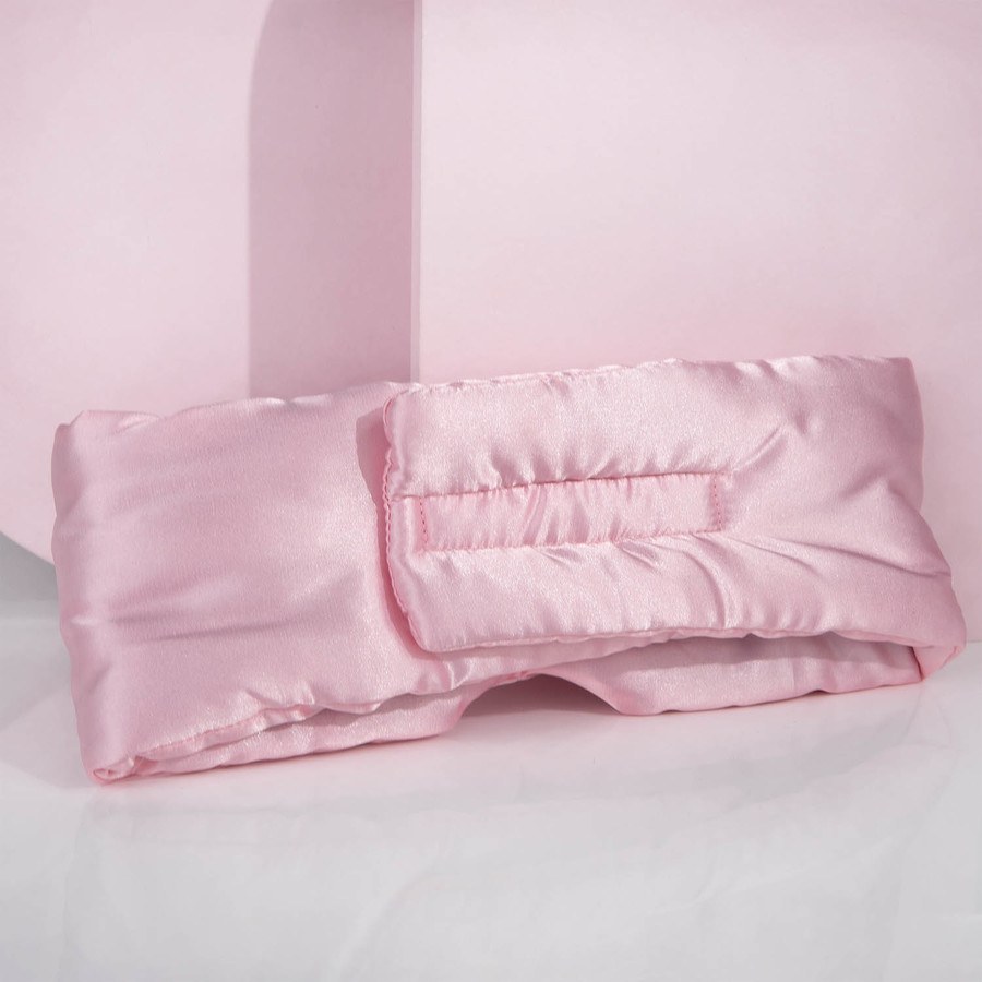 Brushworks Cushioned Satin Sleep Mask