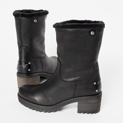 Panama Jack Piola B36 boots zwart Leer