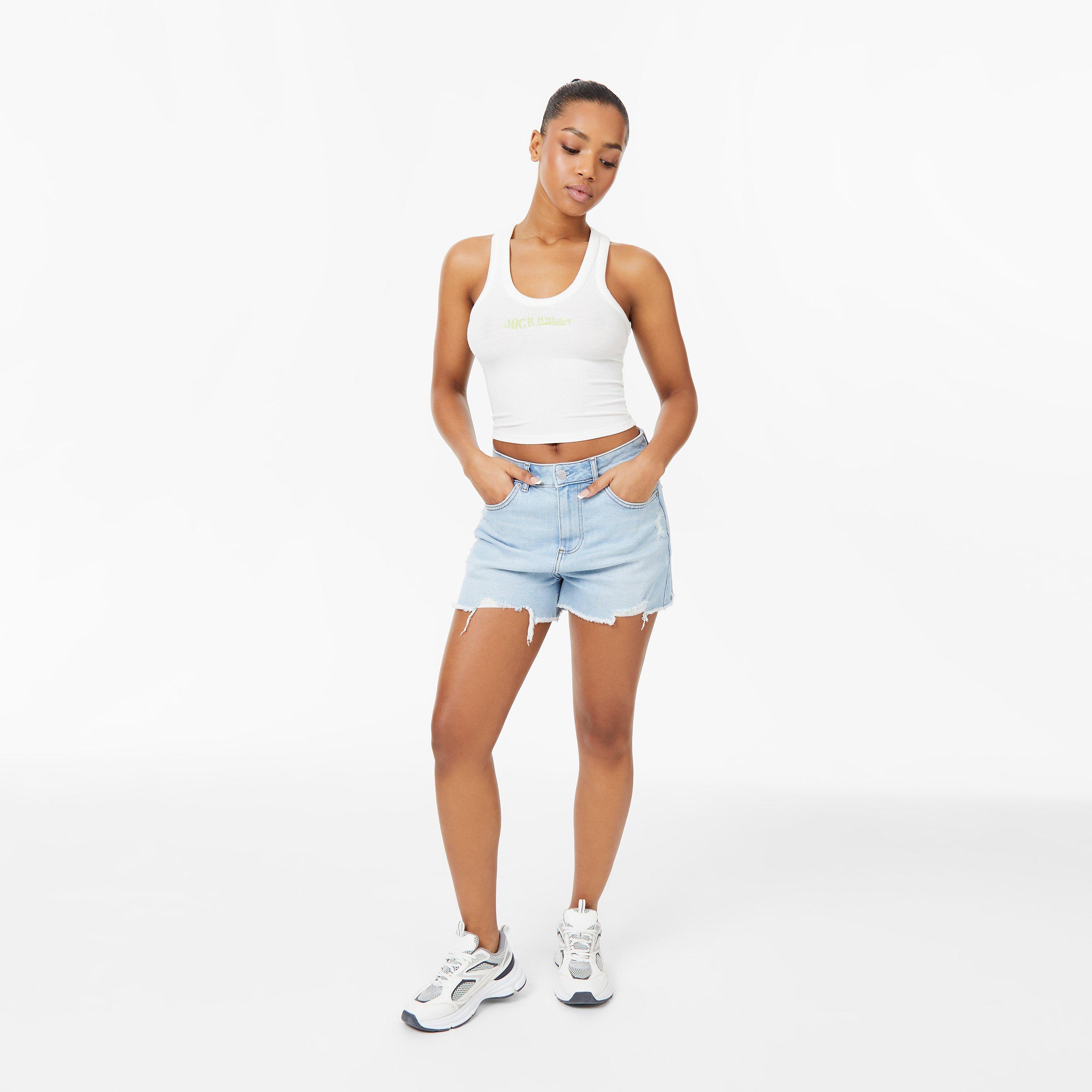 Jack Wills JW Scoop Neck Rib Tank Top
