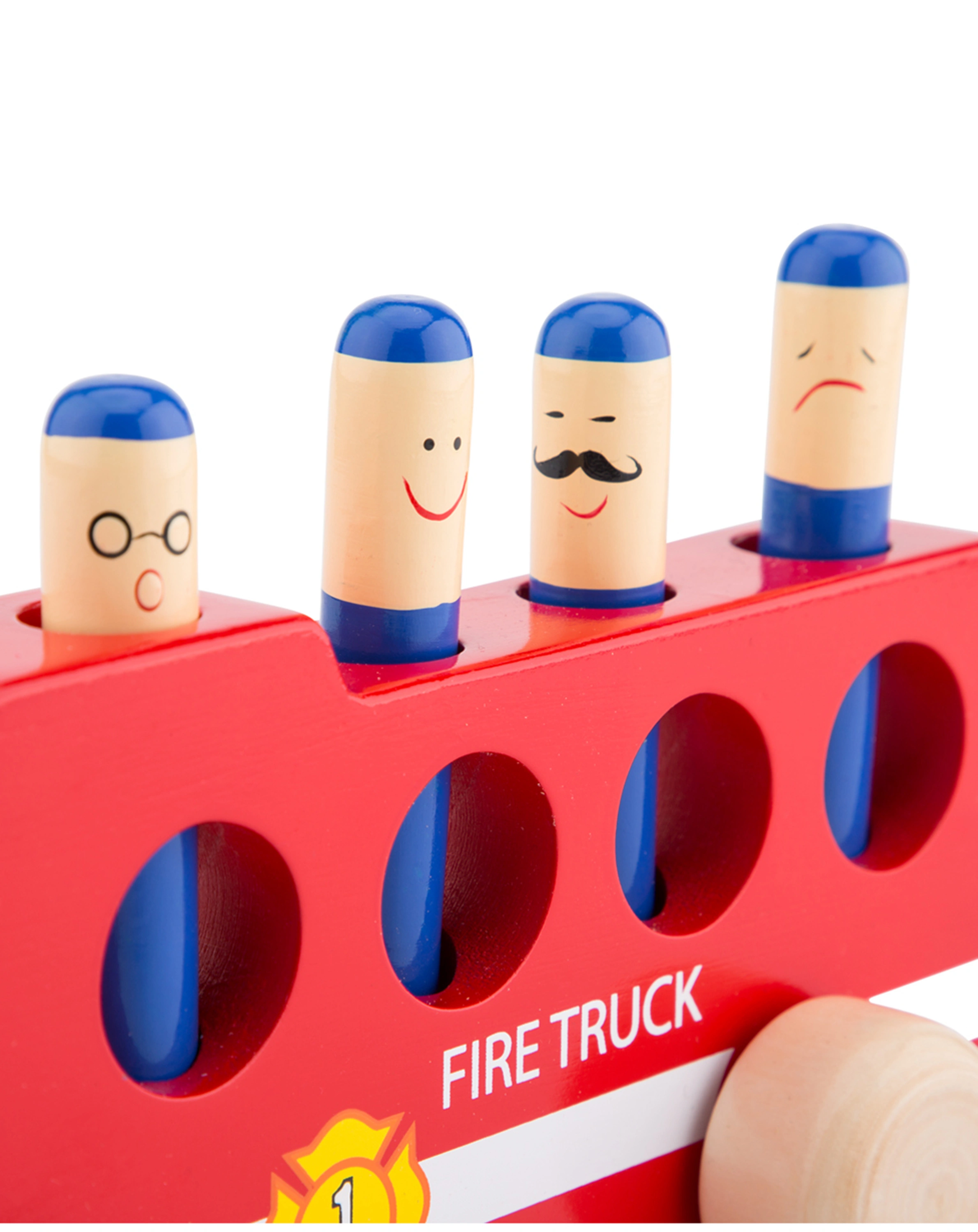 Pop-Up-Spiel FEUERWEHR in rot
