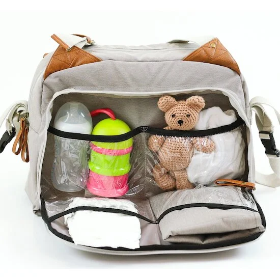 Sac à langer Titou   Greige        de               Baby On Board