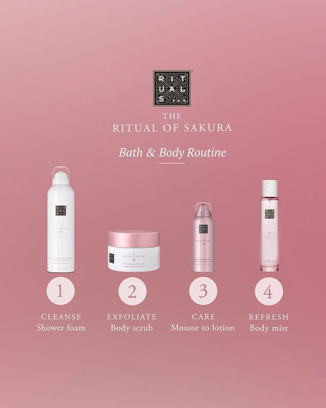 Rituals - Sakura - Body Lotion - Mousse - Kersenbloesem
